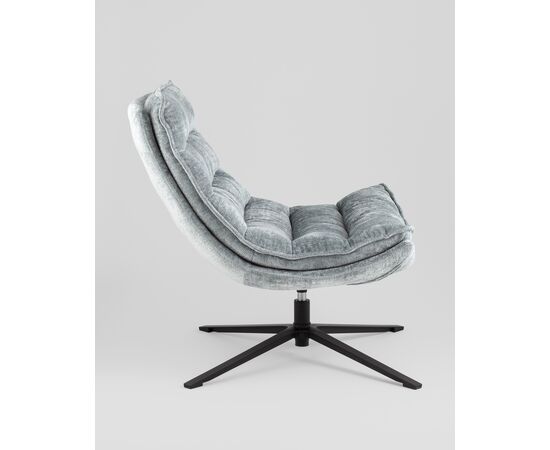 Кресло лаунж Lazy серый, изображение 9 | Интернет магазин мебели и декора LifeDekor