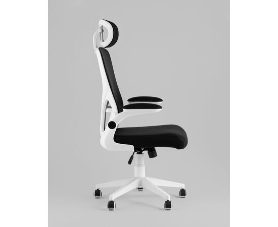 Кресло офисное TopChairs Airone белый с черной сеткой, изображение 7 | Интернет магазин мебели и декора LifeDekor