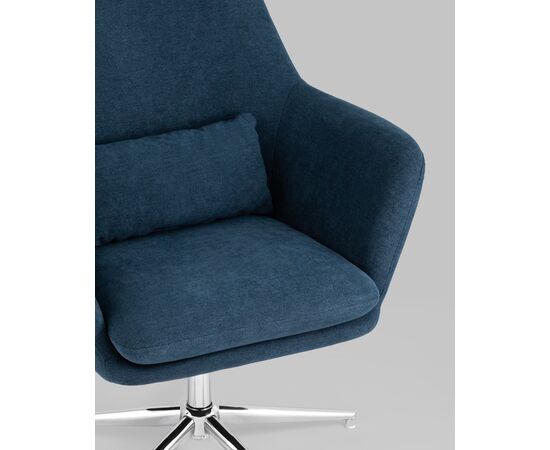 Кресло Рон синий, изображение 10 | Интернет магазин мебели и декора LifeDekor