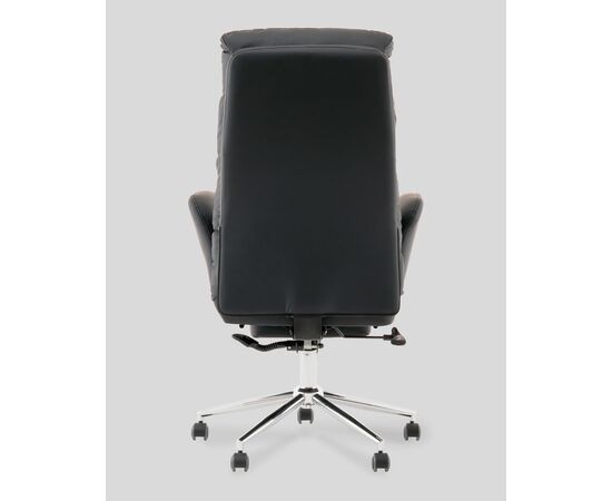 Кресло руководителя TopChairs Solid с оттоманкой черный, изображение 9 | Интернет магазин мебели и декора LifeDekor