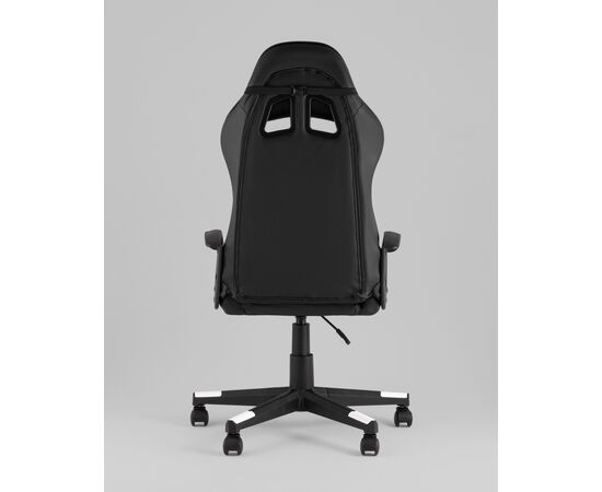 Кресло спортивное TopChairs Warden черно-белый, изображение 7 | Интернет магазин мебели и декора LifeDekor