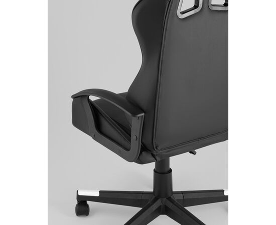 Кресло спортивное TopChairs Warden черно-белый, изображение 9 | Интернет магазин мебели и декора LifeDekor