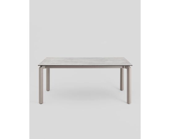 Стол обеденный Varden раскладной 180-240х90 см керамика серый, изображение 5 | Интернет магазин мебели и декора LifeDekor