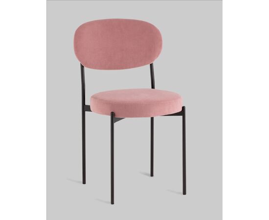 Стул Бриф DD велюр пыльно-розовый, изображение 2 | Интернет магазин мебели и декора LifeDekor