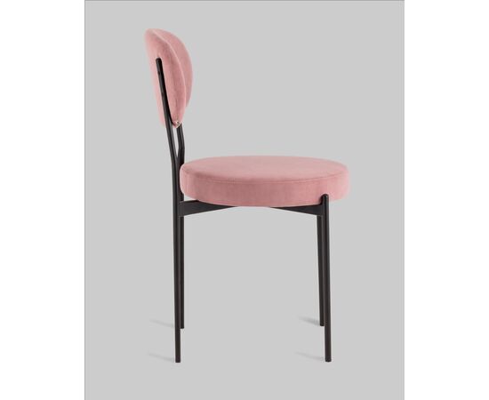 Стул Бриф DD велюр пыльно-розовый, изображение 4 | Интернет магазин мебели и декора LifeDekor
