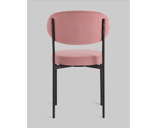 Стул Бриф DD велюр пыльно-розовый, изображение 5 | Интернет магазин мебели и декора LifeDekor
