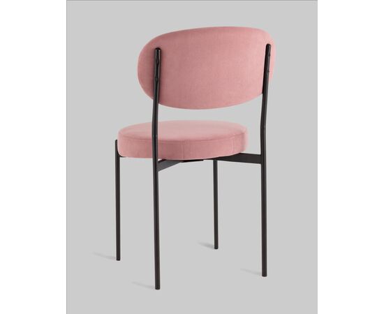 Стул Бриф DD велюр пыльно-розовый, изображение 6 | Интернет магазин мебели и декора LifeDekor
