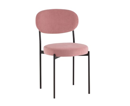Стул Бриф DD велюр пыльно-розовый | Интернет магазин мебели и декора LifeDekor