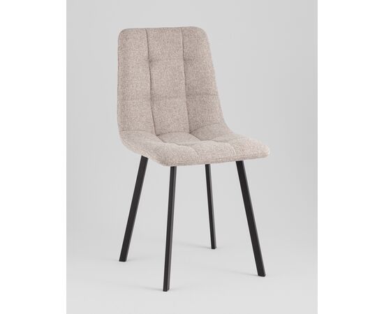 Стул Chilly рогожка Lumos бежевый, изображение 4 | Интернет магазин мебели и декора LifeDekor