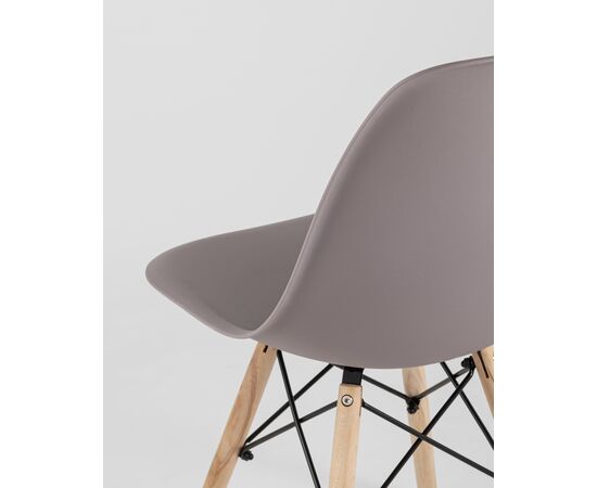 Стул Eames Style DSW темно-бежевый (разборный каркас), изображение 10 | Интернет магазин мебели и декора LifeDekor