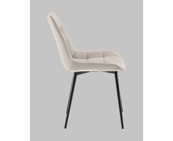 Стул Флекс N велюр бежевый, изображение 7 | Интернет магазин мебели и декора LifeDekor