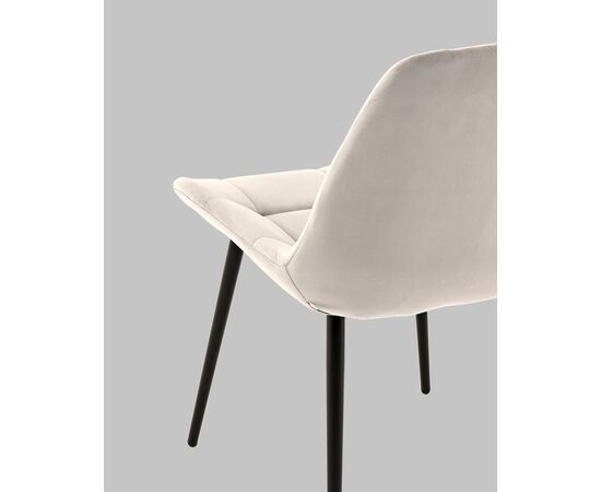 Стул Флекс N велюр бежевый, изображение 10 | Интернет магазин мебели и декора LifeDekor