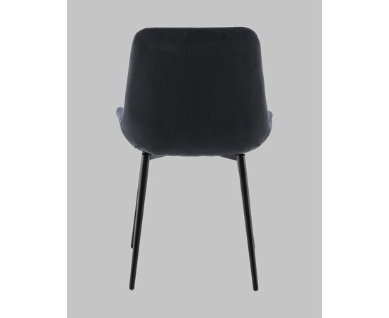 Стул Флекс N велюр черный, изображение 6 | Интернет магазин мебели и декора LifeDekor