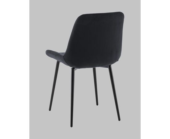 Стул Флекс N велюр черный, изображение 7 | Интернет магазин мебели и декора LifeDekor