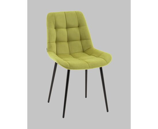 Стул Флекс N велюр оливковый, изображение 2 | Интернет магазин мебели и декора LifeDekor