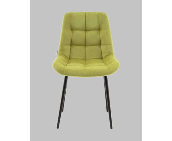 Стул Флекс N велюр оливковый, изображение 3 | Интернет магазин мебели и декора LifeDekor