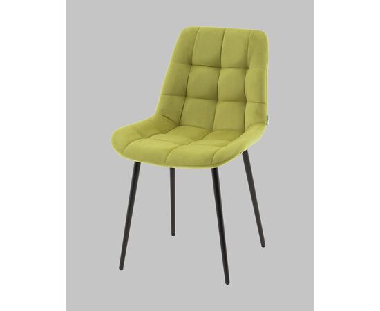 Стул Флекс N велюр оливковый, изображение 4 | Интернет магазин мебели и декора LifeDekor