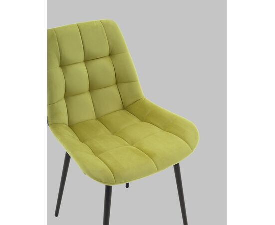Стул Флекс N велюр оливковый, изображение 9 | Интернет магазин мебели и декора LifeDekor