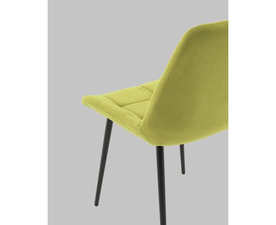 Стул Флекс N велюр оливковый, изображение 8 | Интернет магазин мебели и декора LifeDekor