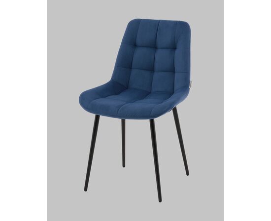 Стул Флекс N велюр синий, изображение 4 | Интернет магазин мебели и декора LifeDekor