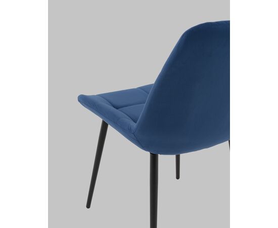 Стул Флекс N велюр синий, изображение 8 | Интернет магазин мебели и декора LifeDekor