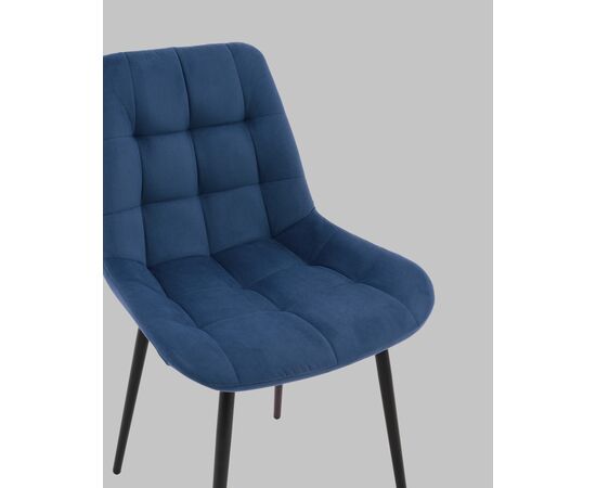 Стул Флекс N велюр синий, изображение 9 | Интернет магазин мебели и декора LifeDekor