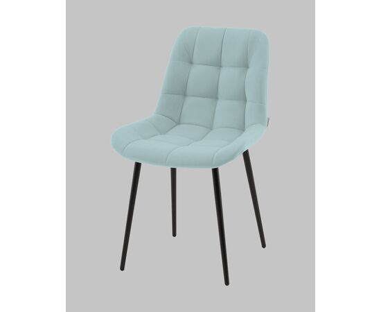 Стул Флекс N велюр светло-голубой, изображение 4 | Интернет магазин мебели и декора LifeDekor