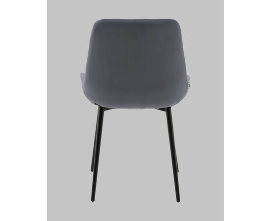 Стул Флекс N велюр тёмно-серый, изображение 6 | Интернет магазин мебели и декора LifeDekor