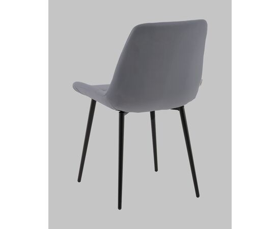 Стул Флекс N велюр велютто серый, изображение 9 | Интернет магазин мебели и декора LifeDekor