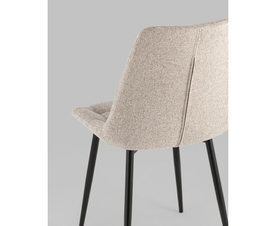 Стул Флекс New рогожка Lumos бежевый, изображение 4 | Интернет магазин мебели и декора LifeDekor