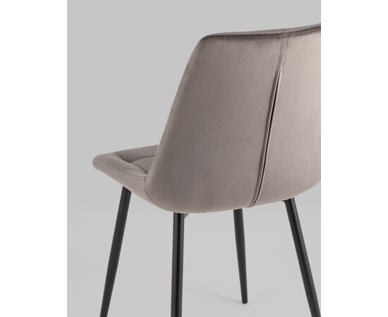 Стул Флекс New велюр антрацитовый, изображение 9 | Интернет магазин мебели и декора LifeDekor