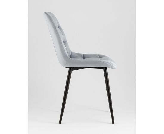 Стул Флекс New велюр пыльно-голубой, изображение 22 | Интернет магазин мебели и декора LifeDekor