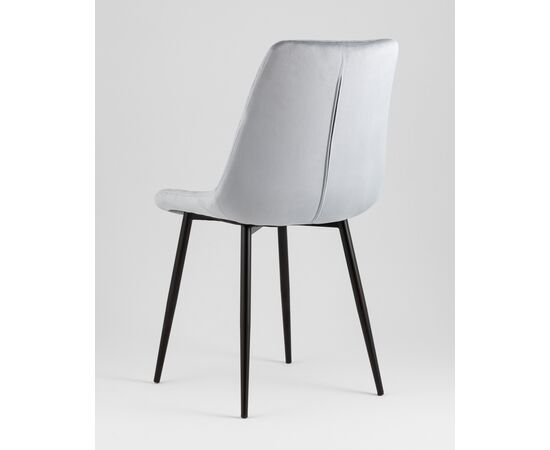 Стул Флекс New велюр пыльно-голубой, изображение 25 | Интернет магазин мебели и декора LifeDekor