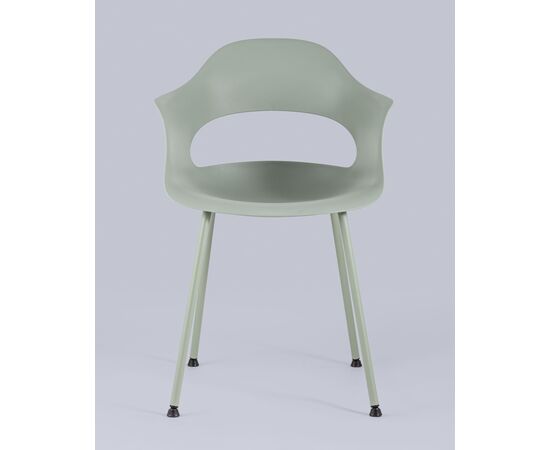 Стул Lady пластик серо-зеленый 4 шт., изображение 3 | Интернет магазин мебели и декора LifeDekor