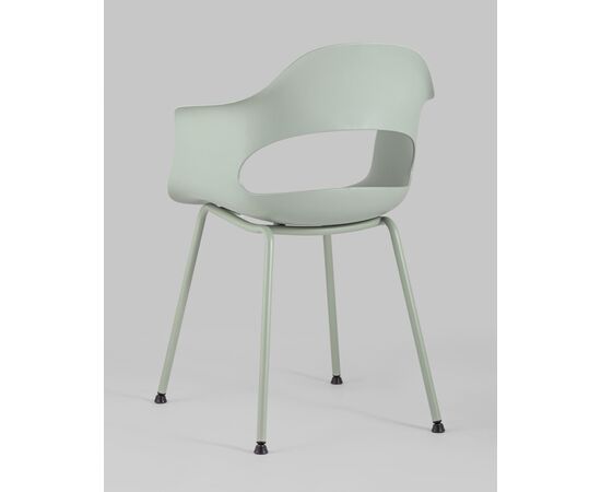 Стул Lady пластик серо-зеленый 4 шт., изображение 6 | Интернет магазин мебели и декора LifeDekor