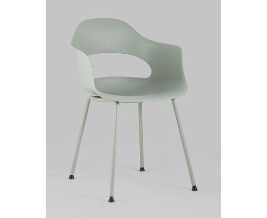 Стул Lady пластик серо-зеленый 4 шт., изображение 2 | Интернет магазин мебели и декора LifeDekor