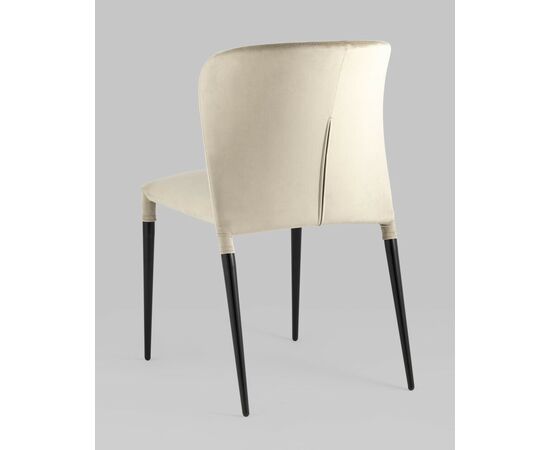 Стул Лори велюр бежевый, изображение 8 | Интернет магазин мебели и декора LifeDekor