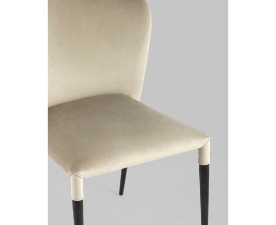 Стул Лори велюр бежевый, изображение 10 | Интернет магазин мебели и декора LifeDekor