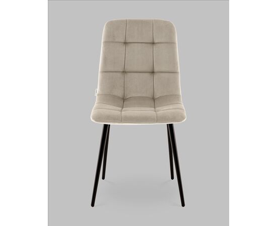 Стул Одди NEW велюр бежевый, изображение 3 | Интернет магазин мебели и декора LifeDekor