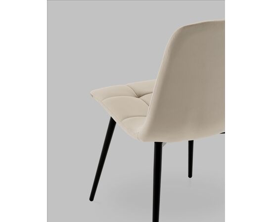 Стул Одди NEW велюр бежевый, изображение 7 | Интернет магазин мебели и декора LifeDekor