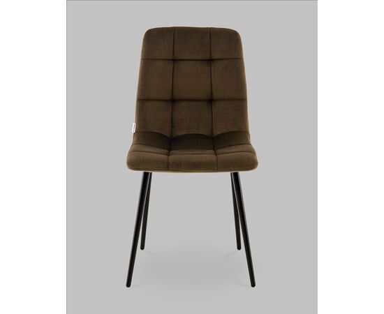 Стул Одди NEW велюр коричневый, изображение 3 | Интернет магазин мебели и декора LifeDekor