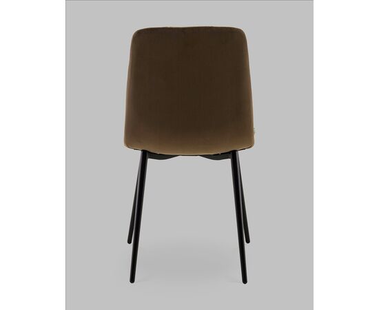 Стул Одди NEW велюр коричневый, изображение 5 | Интернет магазин мебели и декора LifeDekor