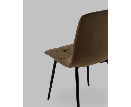 Стул Одди NEW велюр коричневый, изображение 7 | Интернет магазин мебели и декора LifeDekor