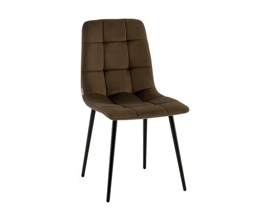 Стул Одди NEW велюр коричневый | Интернет магазин мебели и декора LifeDekor