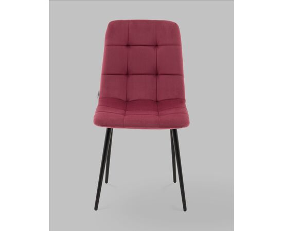 Стул Одди NEW велюр красный, изображение 3 | Интернет магазин мебели и декора LifeDekor