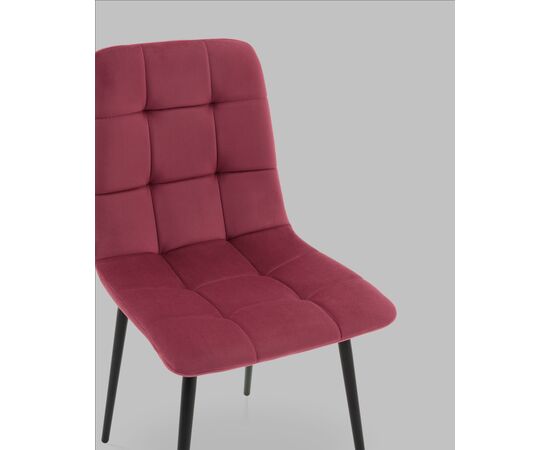 Стул Одди NEW велюр красный, изображение 8 | Интернет магазин мебели и декора LifeDekor