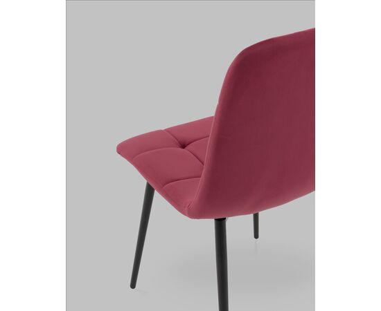 Стул Одди NEW велюр красный, изображение 7 | Интернет магазин мебели и декора LifeDekor