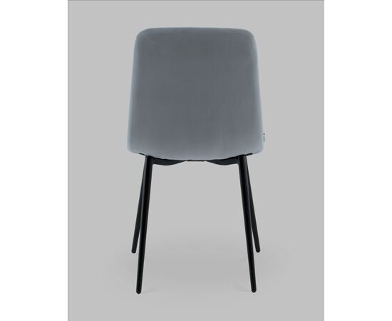 Стул Одди NEW велюр серый, изображение 5 | Интернет магазин мебели и декора LifeDekor