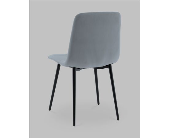 Стул Одди NEW велюр серый, изображение 6 | Интернет магазин мебели и декора LifeDekor