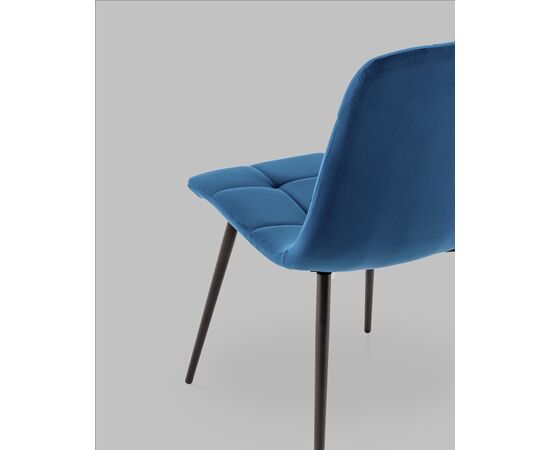 Стул Одди NEW велюр синий, изображение 7 | Интернет магазин мебели и декора LifeDekor